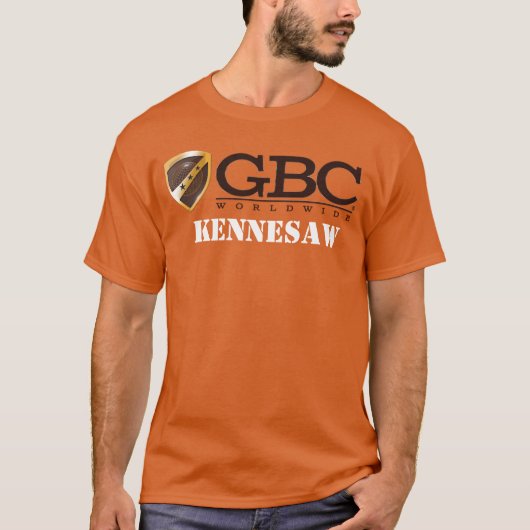 GBC Kennesaw Oranje T-Shirt (Voorkant)
