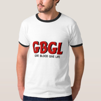 GBGL geeft bloed om het Shirt van het leven te gev