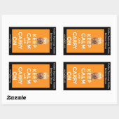 GBGRR Houd Kalm Sticker (Vel)