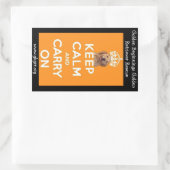 GBGRR Houd Kalm Sticker (Tas)