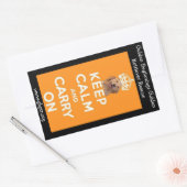 GBGRR Houd Kalm Sticker (Envelop)