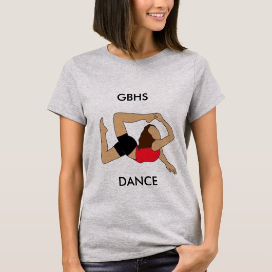 GBHS danser T-shirt (Voorkant)