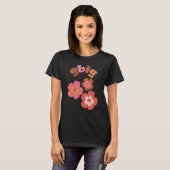 Gbig Big Little Sorority Family Matching Flowers R T-shirt (Voorkant volledig)