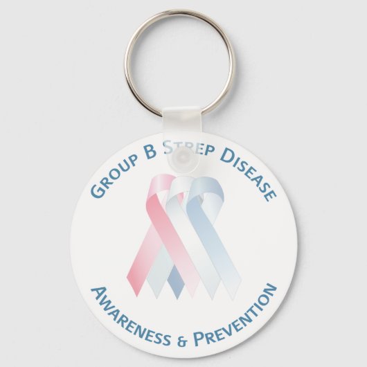 GBS Awareness Sleutelhanger (Voorkant)