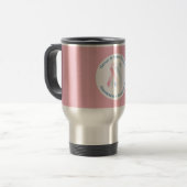 GBS Awareness Travel Mug (roze) Reisbeker (Voorkant links)