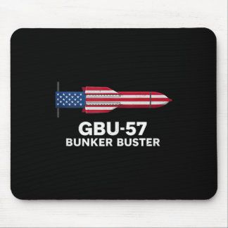 Gbu-57 Bunker Buster American Flag 4th Of July Tan Muismat