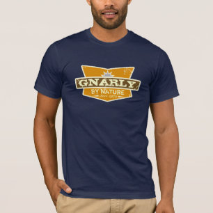 GC    1   Gnarly door de Natuur marine T-shirt