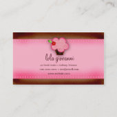 GC | AANHANKELIJKE CONFECTIES CUPCAKE VISITEKAARTJE (Achterkant)