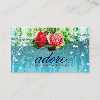 GC Adore in Rozen Turquoise Blue Visitekaartje