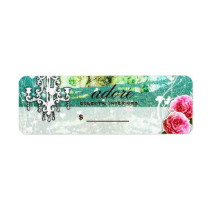 GC   Adore    prijskaartje Turquoise Etiket