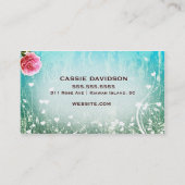 GC Adore  Turquoise Basic Visitekaartje (Achterkant)