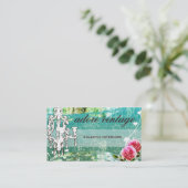 GC Adore Turquoise Basic Visitekaartje (Staand voorkant)