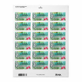 GC Adore  Turquoise Etiket (Full Sheet)