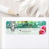 GC | Adore |  Turquoise prijsetiket Etiket (Insitu)
