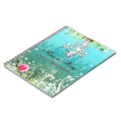 GC Adore Vintage Turquoise Notitieboek (Linkerzijde)