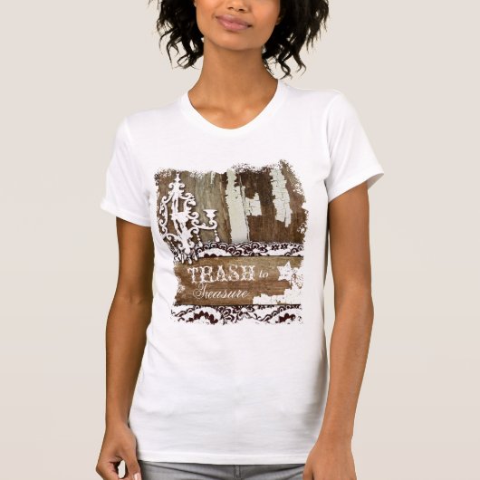 GC Afval naar T-shirt van Treasure Chandelier (Voorkant)