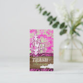 GC | Afval naar Treasure Chandelier Pink Limoen Vi Visitekaartje (Staand voorkant)