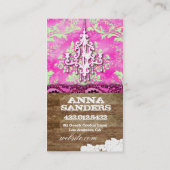 GC | Afval naar Treasure Chandelier Pink Limoen Vi Visitekaartje (Achterkant)