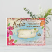 Gc | Aloha Luau Kaart (Staand voorkant)