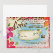 Gc | Aloha Luau Kaart (Voorkant / Achterkant)