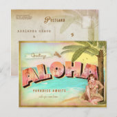 GC ALOHA TROPISCH BRIEFKAART (Voorkant / Achterkant)
