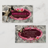 GC "Anna Belles" Horse Ranch Grey Visitekaartje (Voorkant / Achterkant)