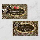 GC | "Anna Belles" Horse Ranch Visitekaartje (Voorkant / Achterkant)