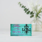 GC Aqua Hout en luchters 2 Visitekaartje (Staand voorkant)