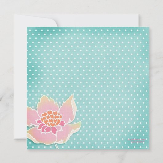 GC Aqua Spa Party Lotus Kaart (Achterkant)