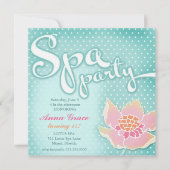GC Aqua Spa Party Lotus Kaart (Voorkant)