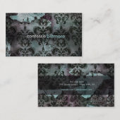 GC | Captivatie Contessa | Blauwgroen Visitekaartje (Voorkant / Achterkant)