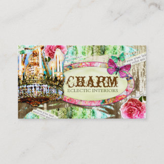 GC | charm Chipped Paint Shabby Visitekaartje