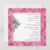 GC | Chloe  Damask | Delicious roze Kaart (Achterkant)