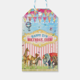 GC CIRCUS GUNSTTAG CADEAULABEL