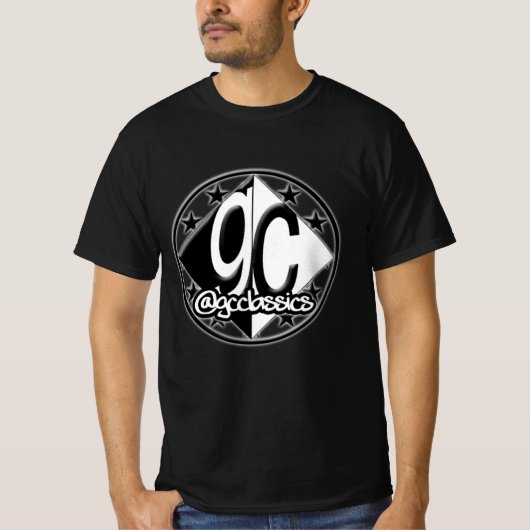 GC Classics Logo Zwart T-shirt (Voorkant)