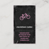 GC | Cyclus City Concrete - Roze Visitekaartje (Achterkant)