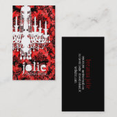 GC Damast van het Zoethout van Jolie het Rode Visitekaartje (Voorkant / Achterkant)