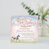 GC Dit is niet mijn eerste Rodeo 9th Birthday Kaart (Staand voorkant)