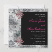 GC | Eclectisch Damask Horse Grey Kaart (Achterkant)