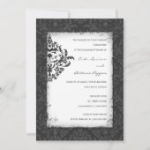 GC | Erika  Damask-Grey 5x7 Kaart (Achterkant)