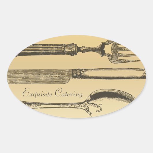 GC ExquisiteTable Het plaatsen Gouden Sticker (Voorkant)