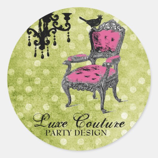 GC Fabulously Franse Limoen Stippen Sticker (Voorkant)