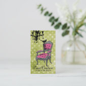 GC Fantastisch Franse Limoen Stippen Visitekaartje (Staand voorkant)