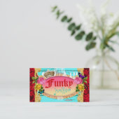 GC Funky Junker Consignatie Visitekaartje (Staand voorkant)