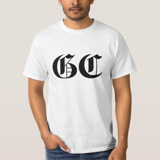 GC - Gepersonaliseerd T-shirt (Voorkant)