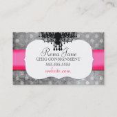 GC | Girly Girl Doll Hot Pink Visitekaartje (Achterkant)