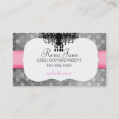 GC | Girly Girl Doll Pink Visitekaartje (Achterkant)