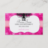 GC | Girly Girl Doll Pink Visitekaartje (Achterkant)