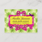 GC Glam Wonderland Roze Limoen Tuft Visitekaartje (Achterkant)