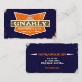 GC | Gnarly Navy | Sinaasappel Visitekaartje (Voorkant / Achterkant)